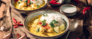 Thai Curry klassisch mit Duftreis