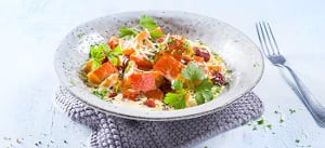 Kürbis-Chorizo-Carbonara
