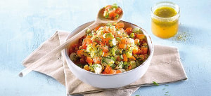 Mozzarella-Tomaten-Petersilien-Salat