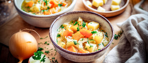 Steckr&uuml;ben-Petersilien-Eintopf