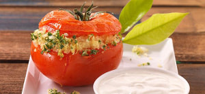 Bulgur-Tomate mit Gremolata