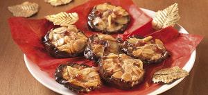 Florentiner mit Cranberries