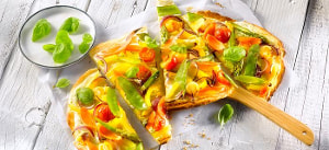 Frühlingsgemüsetarte mit Bärlauch