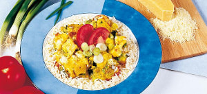 Goldener Fisch á la Chinoise