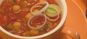 Herzhafter Eintopf mit Kichererbsen