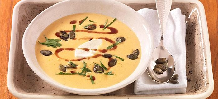 Kürbis-Maronensuppe - Rezept | GEFRO