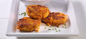 Möhrenrösti mit Ingwer-Orangen-Quark