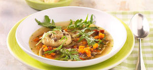 Pilzeintopf mit Linsen