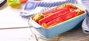 Rhabarber-Mandel-Küchlein