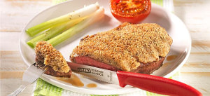 Rumpsteak mit Pfeffer-Senfkruste