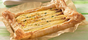 Spargel-Ricotta-Tartes