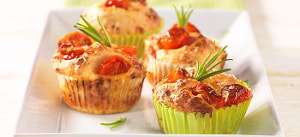 Tomaten-Rosmarin-Muffins