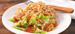 Wirsing mit Spätzle