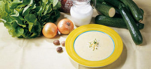 Zucchini Cremesuppe