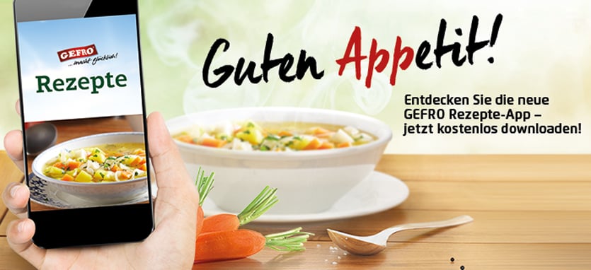 Rezepte App für iPhone und Android