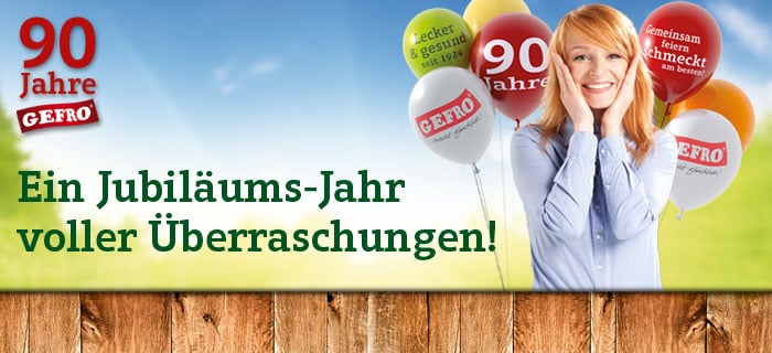 90 Jahre Gefro