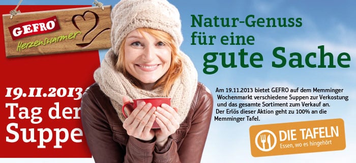 Tag der Suppe am 19.11.2013