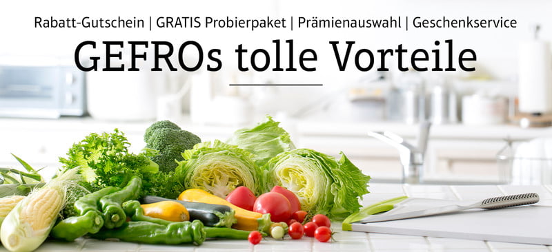 Gefros tolle Vorteile