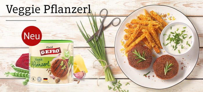 GEFROs Veggie Pflanzerl
