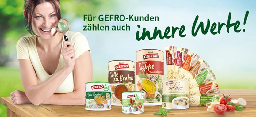 Nahrwerte Der Gefro Produkte Gefro