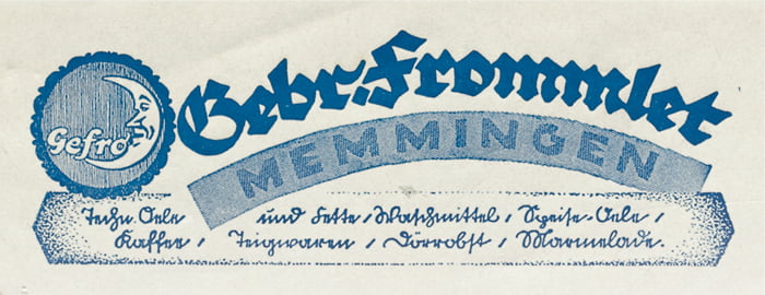 Gebrüder Frommlet, Memmingen